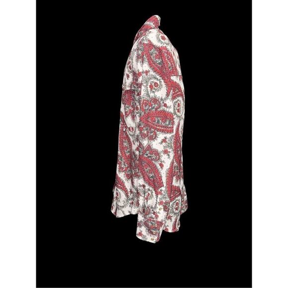 NEW WITH TAGS Isabel Marant Paisley Print Long Sleeve Button-Up Top Size: S | US - Picture 3 of 15